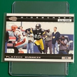 Plaxico Burress #14 2001 Pacific Invincible *1136/2500 Football Trading Card